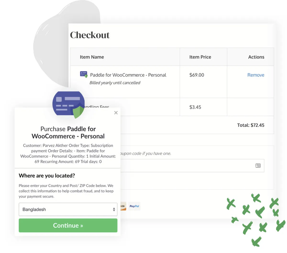 Product screenshot of paddle-for-easy-digital-downloads