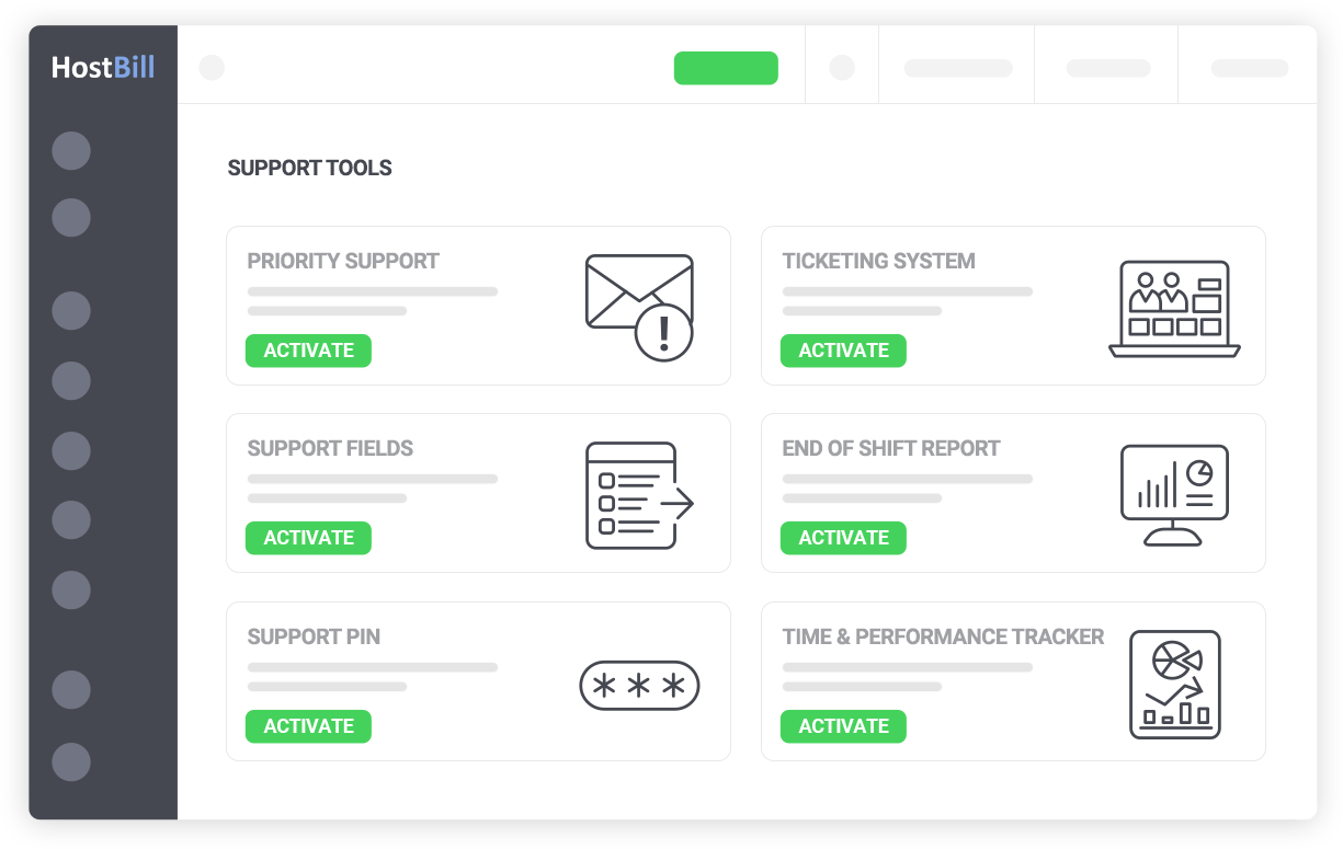 HostBill screenshot 1