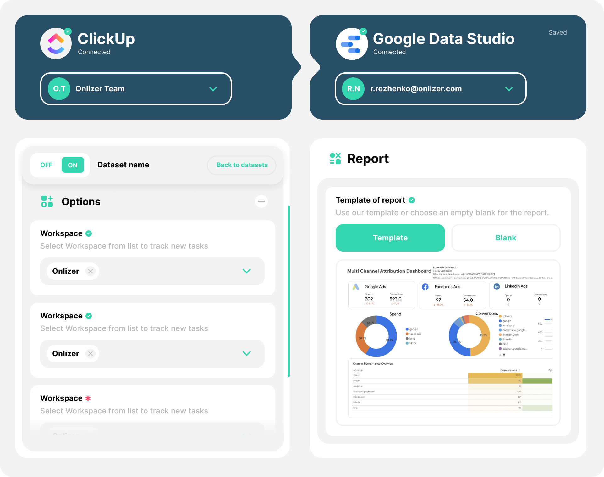 Onlizer screenshot 2
