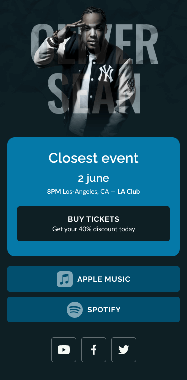 Taplink screenshot 2